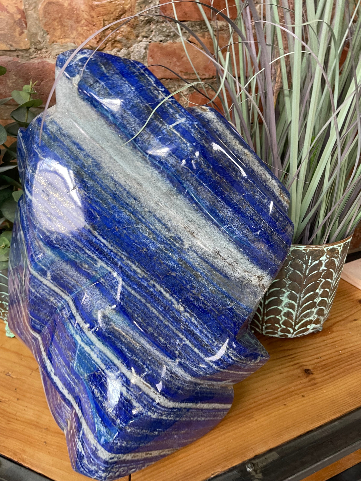 Lapis Lazuli Naturstein – 54,3 kg – poliert – Afghanistan