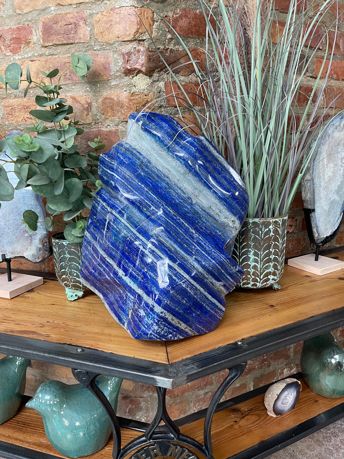 Lapis Lazuli Naturstein – 54,3 kg – poliert – Afghanistan