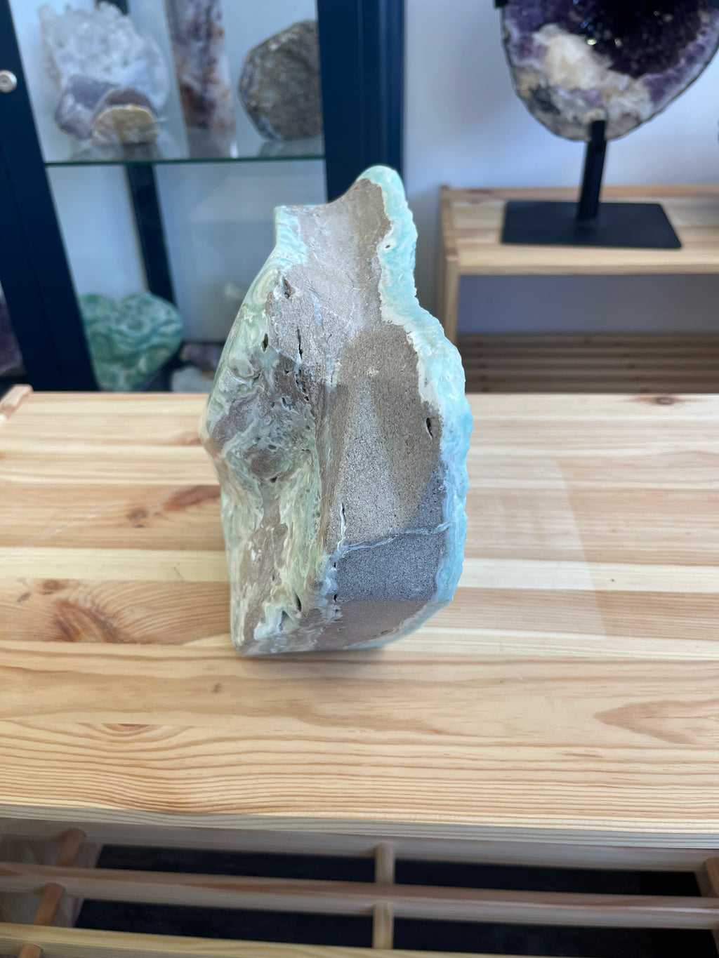 Blauer Aragonit – 4,59 kg