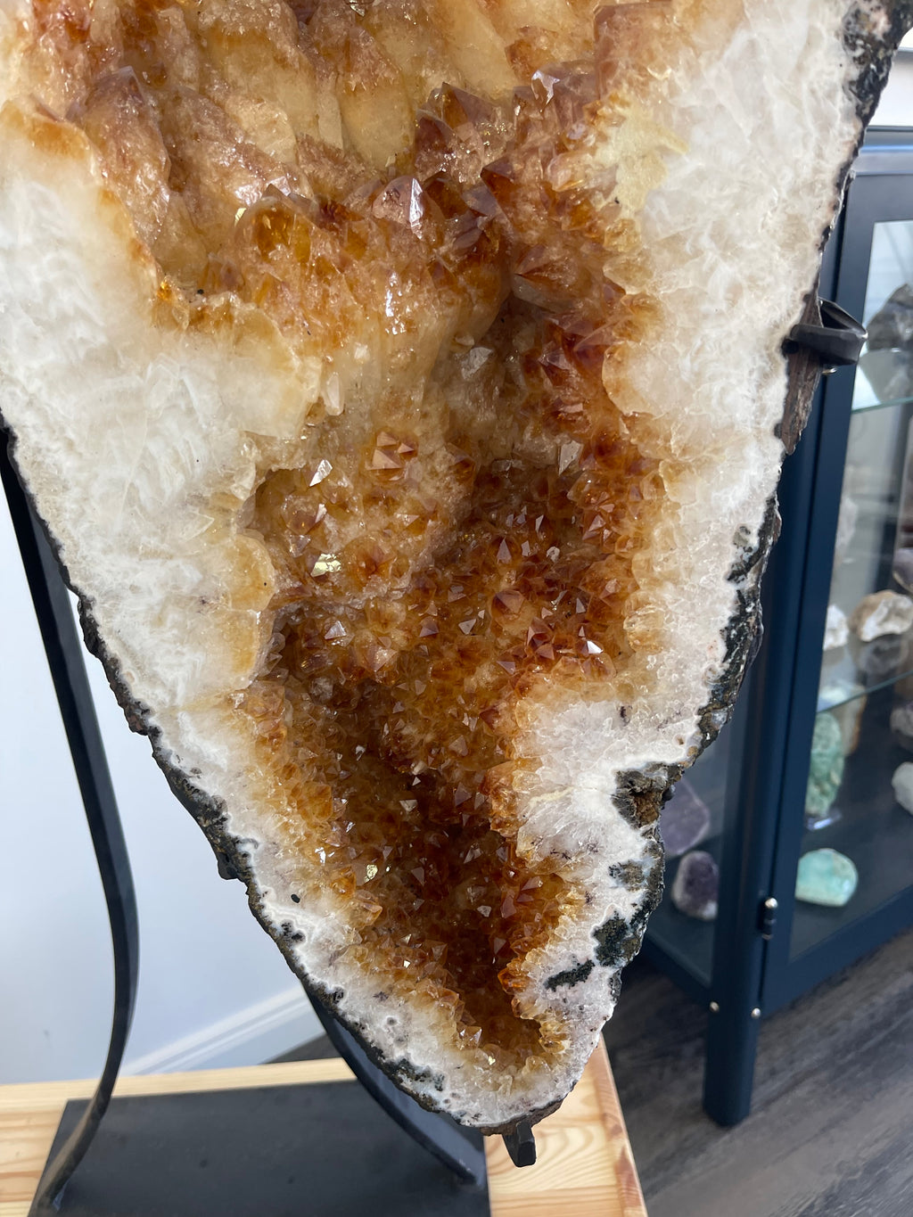Citrin Kristallflügel – 55,55 kg