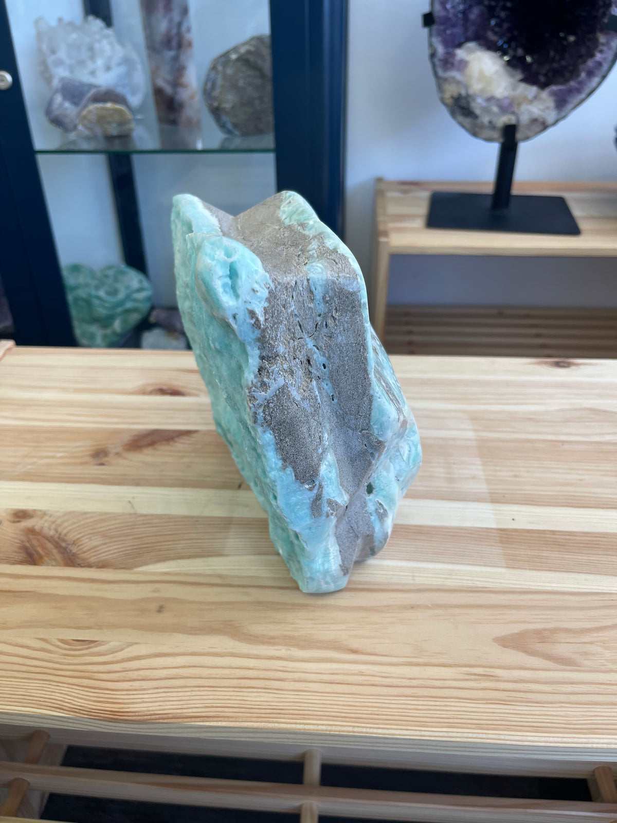 Blauer Aragonit – 4,59 kg