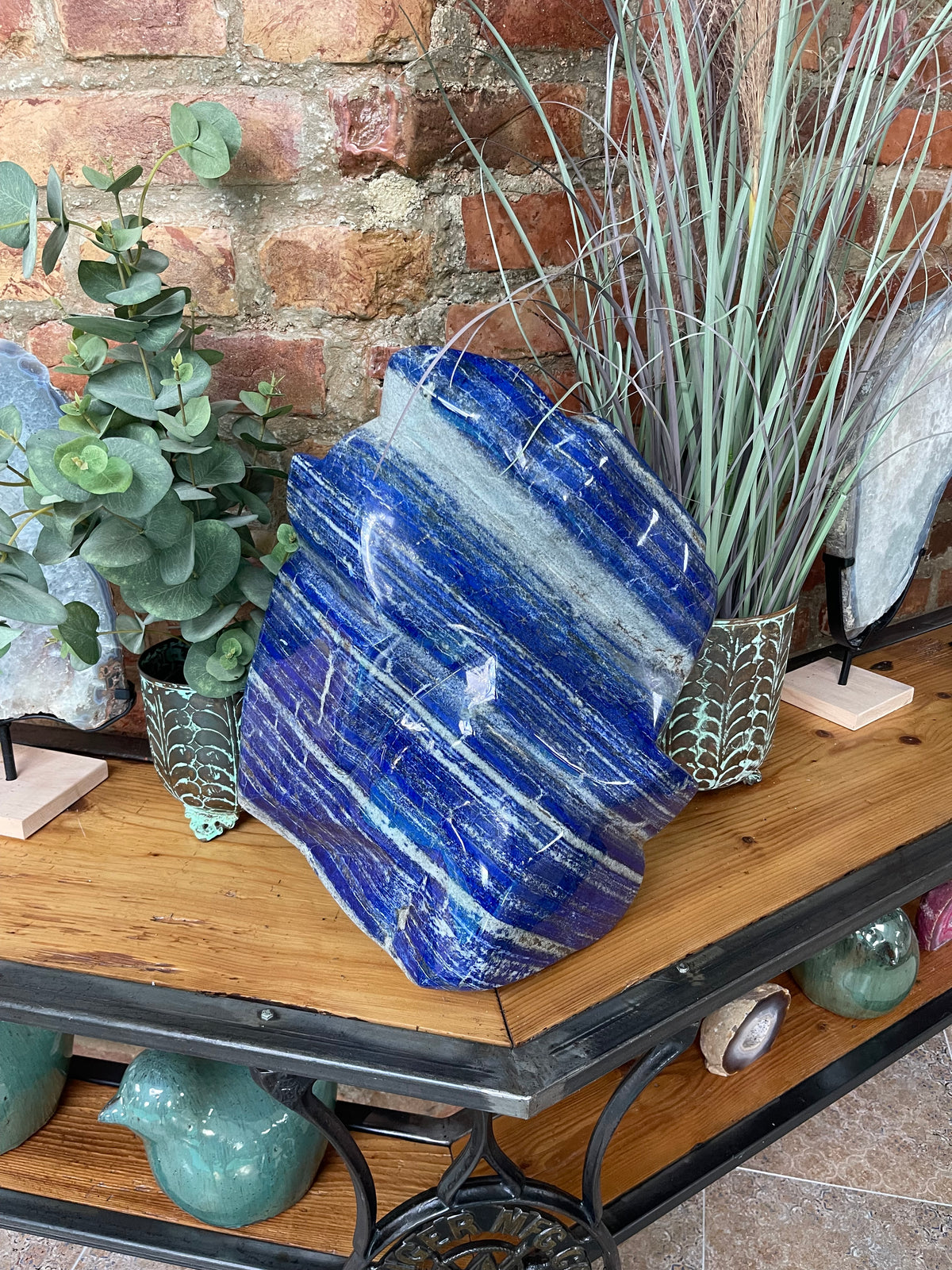 Lapis Lazuli Naturstein – 54,3 kg – poliert – Afghanistan