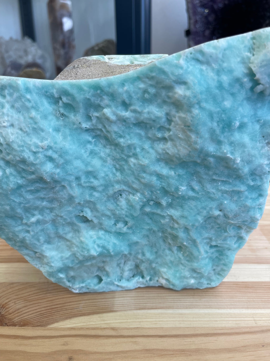 Blauer Aragonit – 4,59 kg