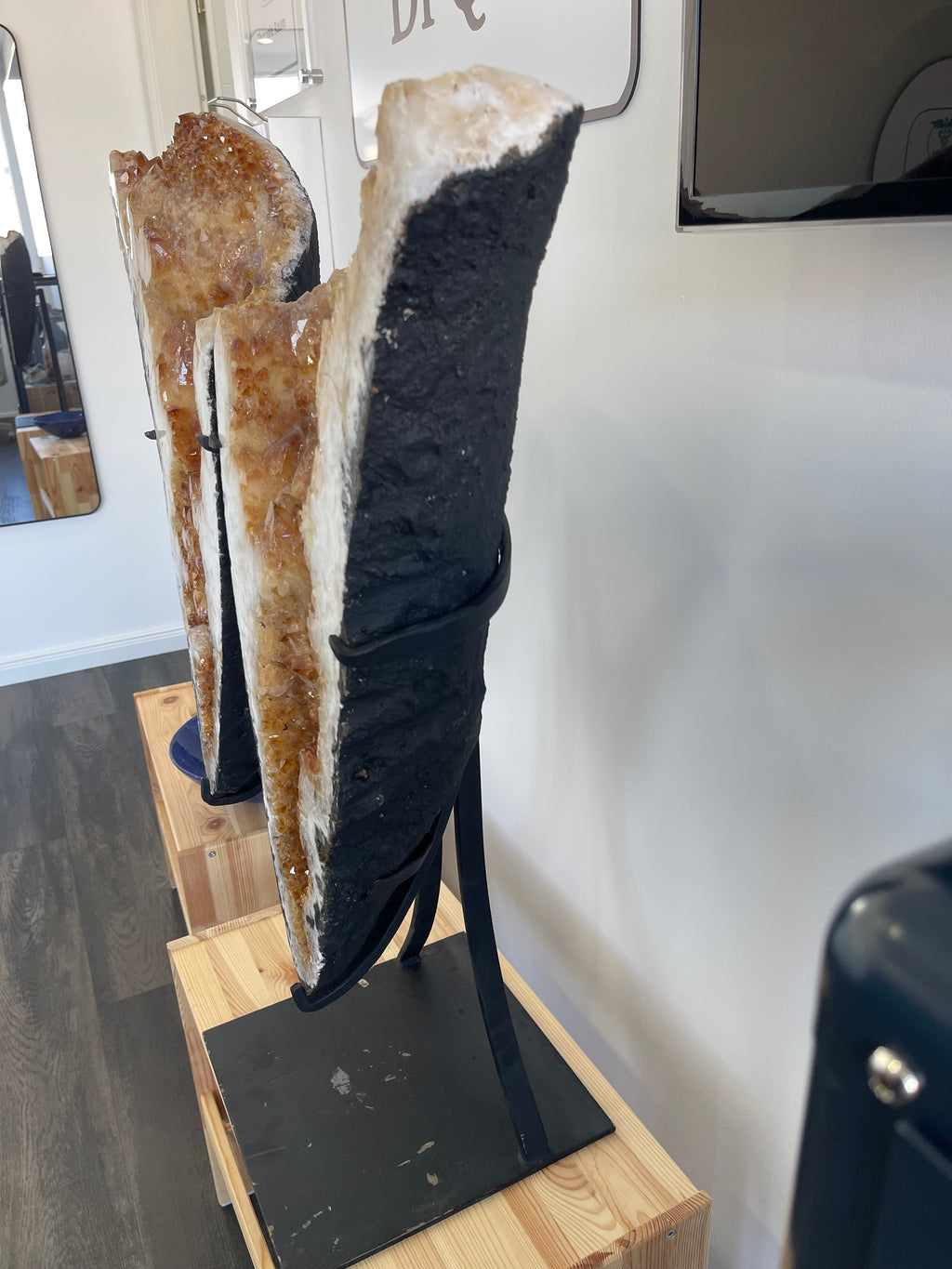 Citrin Kristallflügel – 55,55 kg